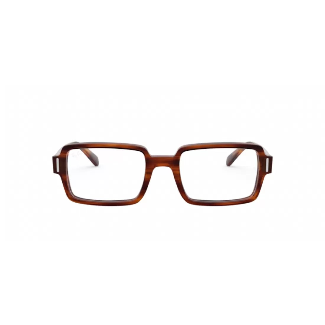 WOMEN'S EYEGLASSES RAY-BAN RX 5473 BENJI 2144 HAVANA STRIPED CALIBER 52 