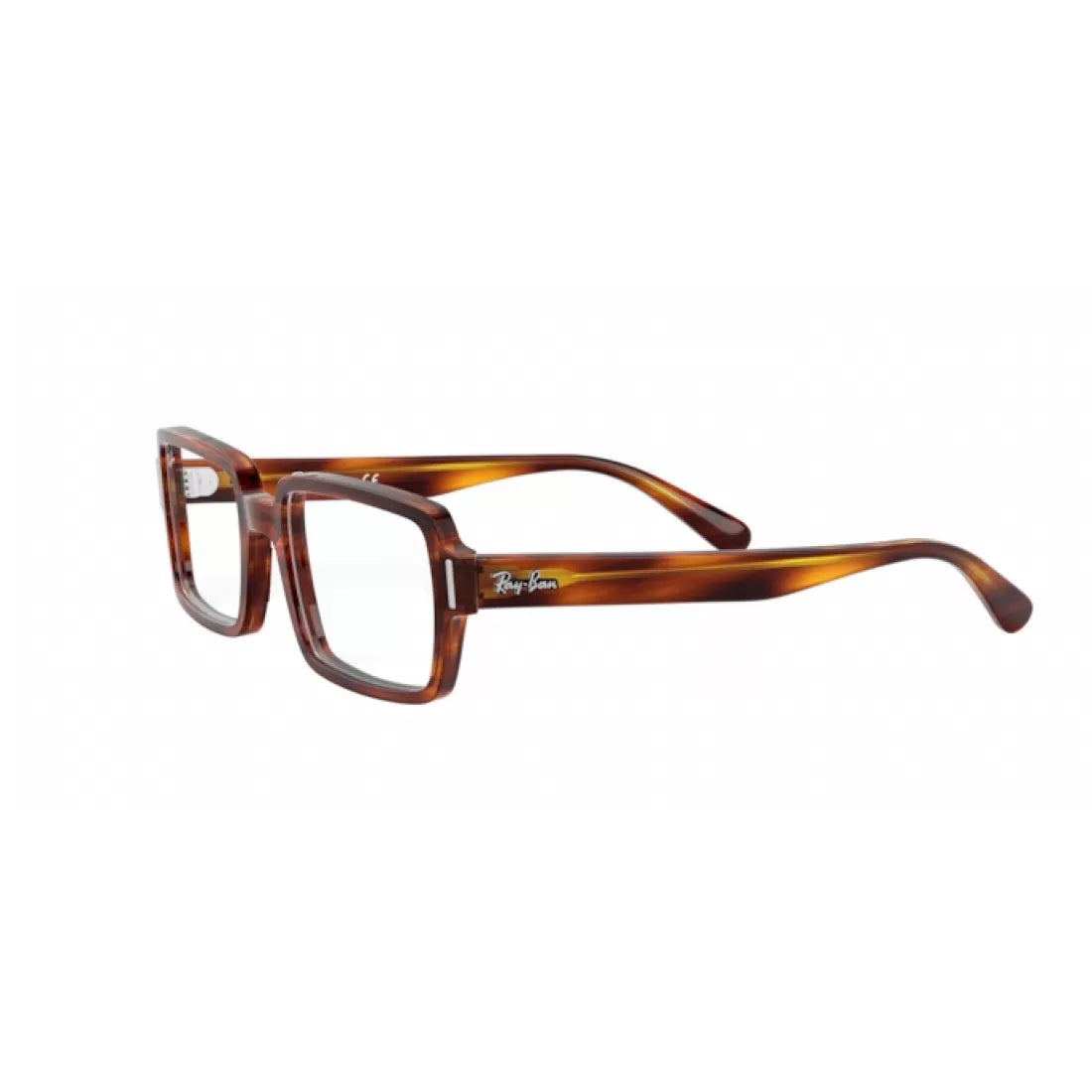 WOMEN'S EYEGLASSES RAY-BAN RX 5473 BENJI 2144 HAVANA STRIPED CALIBER 52 
