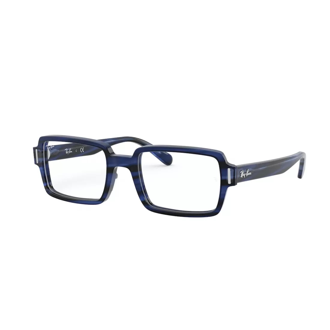 OCCHIALE DA VISTA DONNA RAY-BAN RX 5473 BENJI 8053 BLU A STRISCE