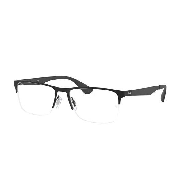 MEN'S EYEGLASSES RAY-BAN RX 6335 - 2503 MATT BLACK SIZE 56 
