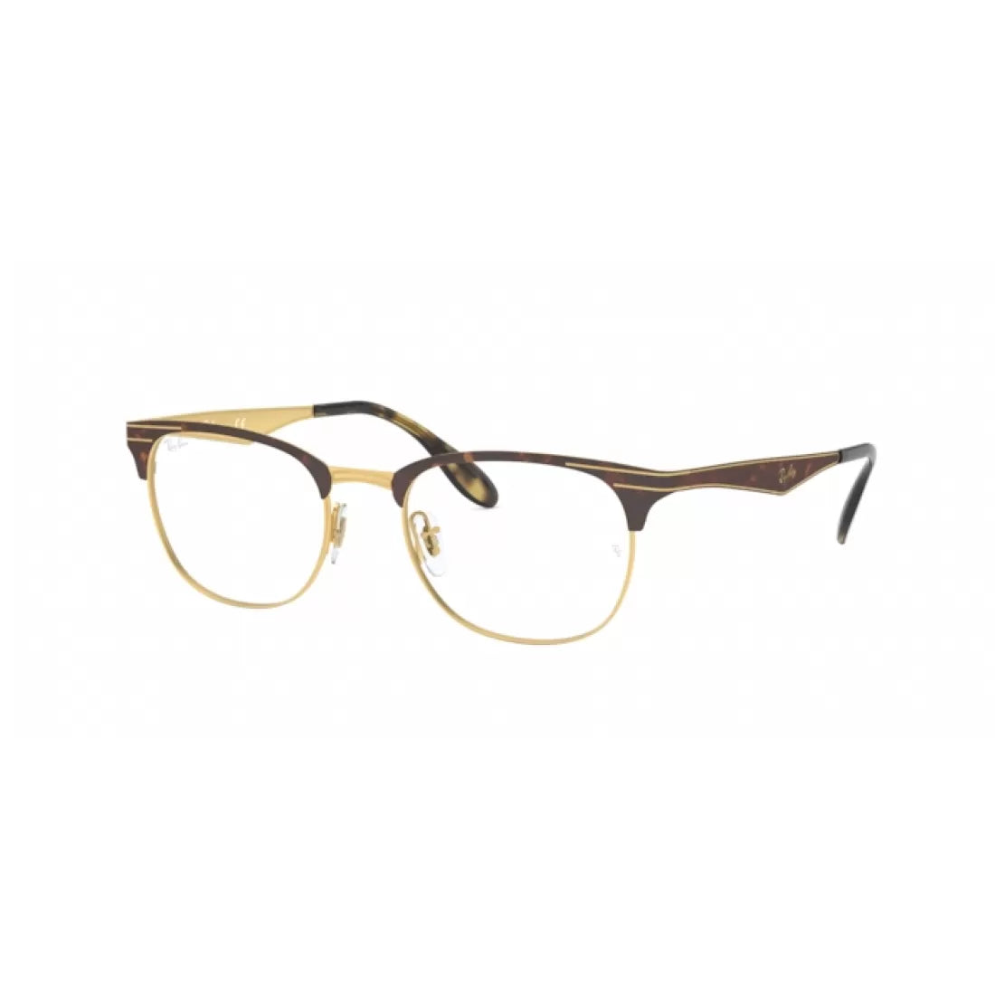 UNISEX EYEGLASSES RAY-BAN RX 6346 - 2917 GOLD-HAVANA CALIBER 52 