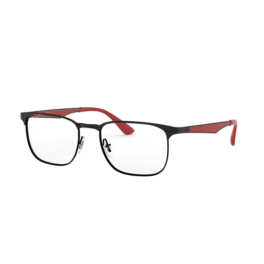 UNISEX EYEGLASSES RAY-BAN RX 6363 - 3018 BLACK MATT BLACK TOP SIZE 54 