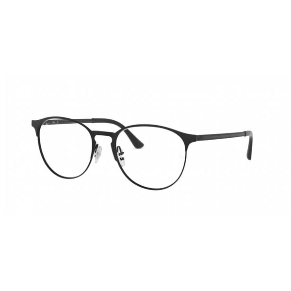 OCCHIALE DA VISTA UNISEX RAY-BAN RX 6375 - 2944 TOP NERO SU NERO OPACO CALIBRO 53