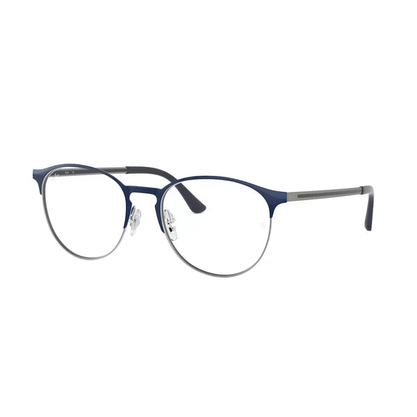 OCCHIALE DA VISTA UNISEX RAY-BAN RX 6375 - 2981 CANNA DI FUCILE SULLA PARTE SUPERIORE BLU CALIBRO 53