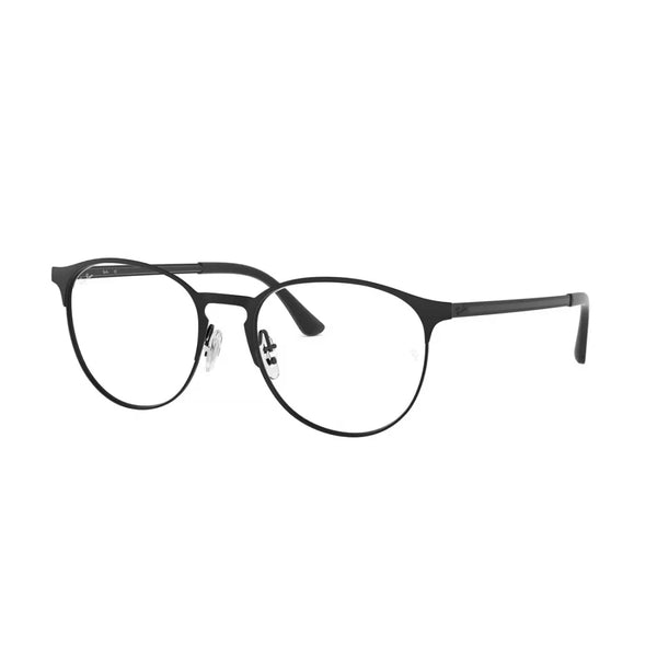 OCCHIALE DA VISTA UNISEX RAY-BAN RX 6375F - 2944 TOP NERO SU NERO OPACO