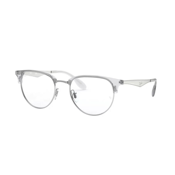 OCCHIALE DA VISTA UOMO RAY-BAN RX 6396 - 2936 ARGENTO CALIBRO 53
