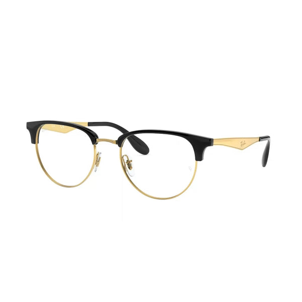 OCCHIALE DA VISTA UOMO RAY-BAN RX 6396 - 5784 ORO NERO CALIBRO 53