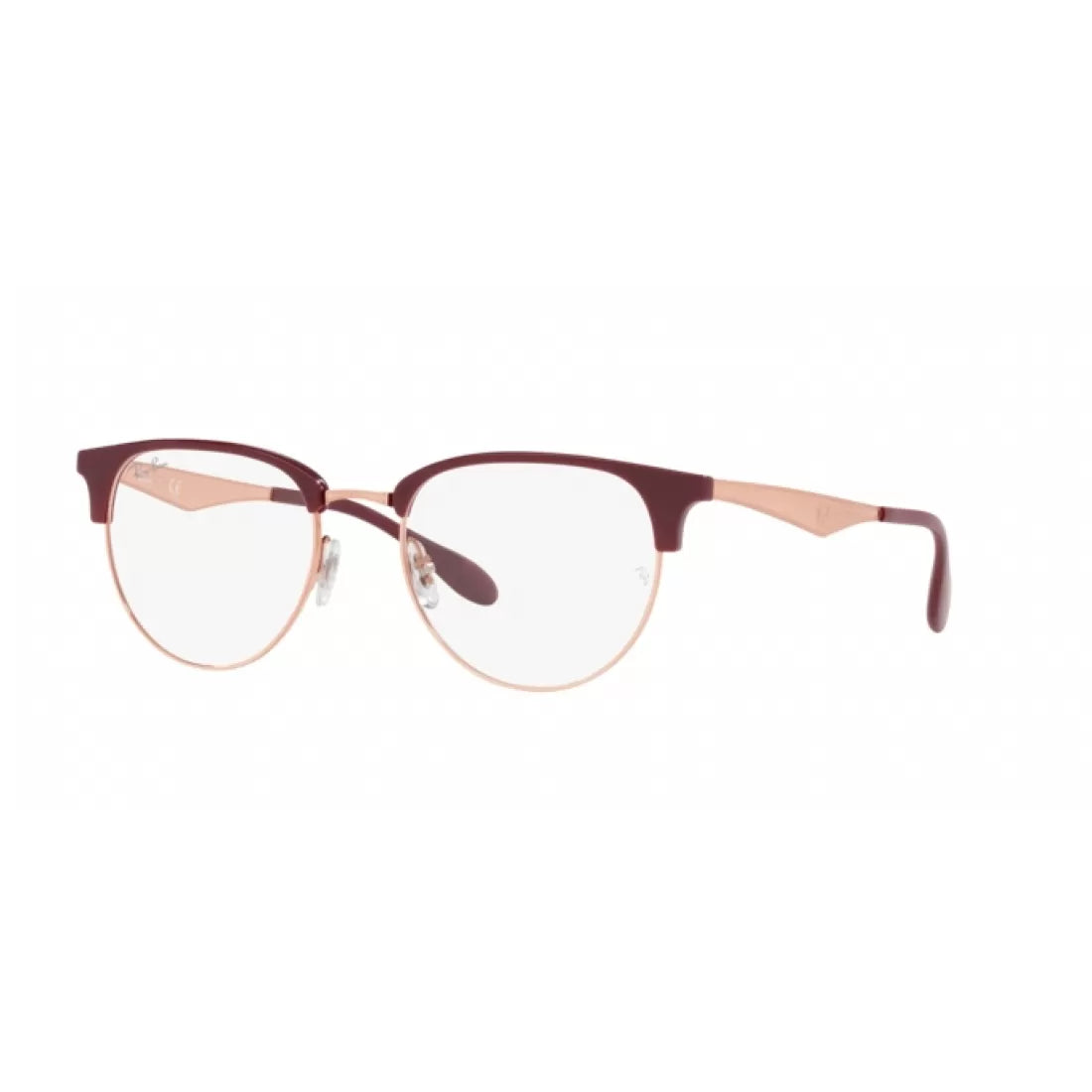 UNISEX EYEGLASSES RAY-BAN RX 6396 - 8099 CHERRY RED SIZE 51 