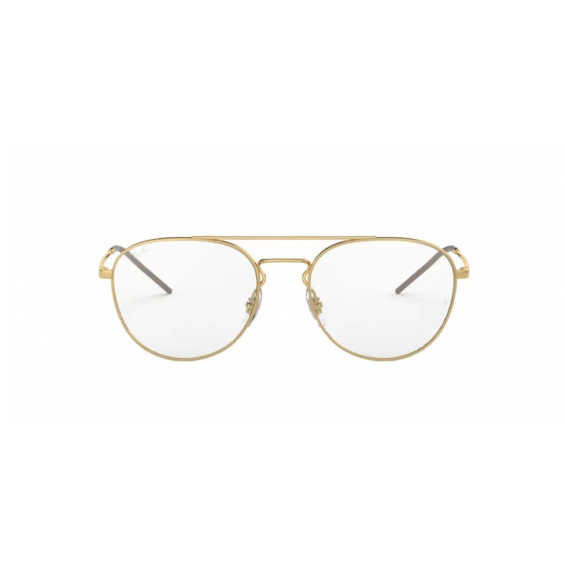 UNISEX EYEGLASSES RAY-BAN RX 6414 - 2500 GOLD CALIBER 55 