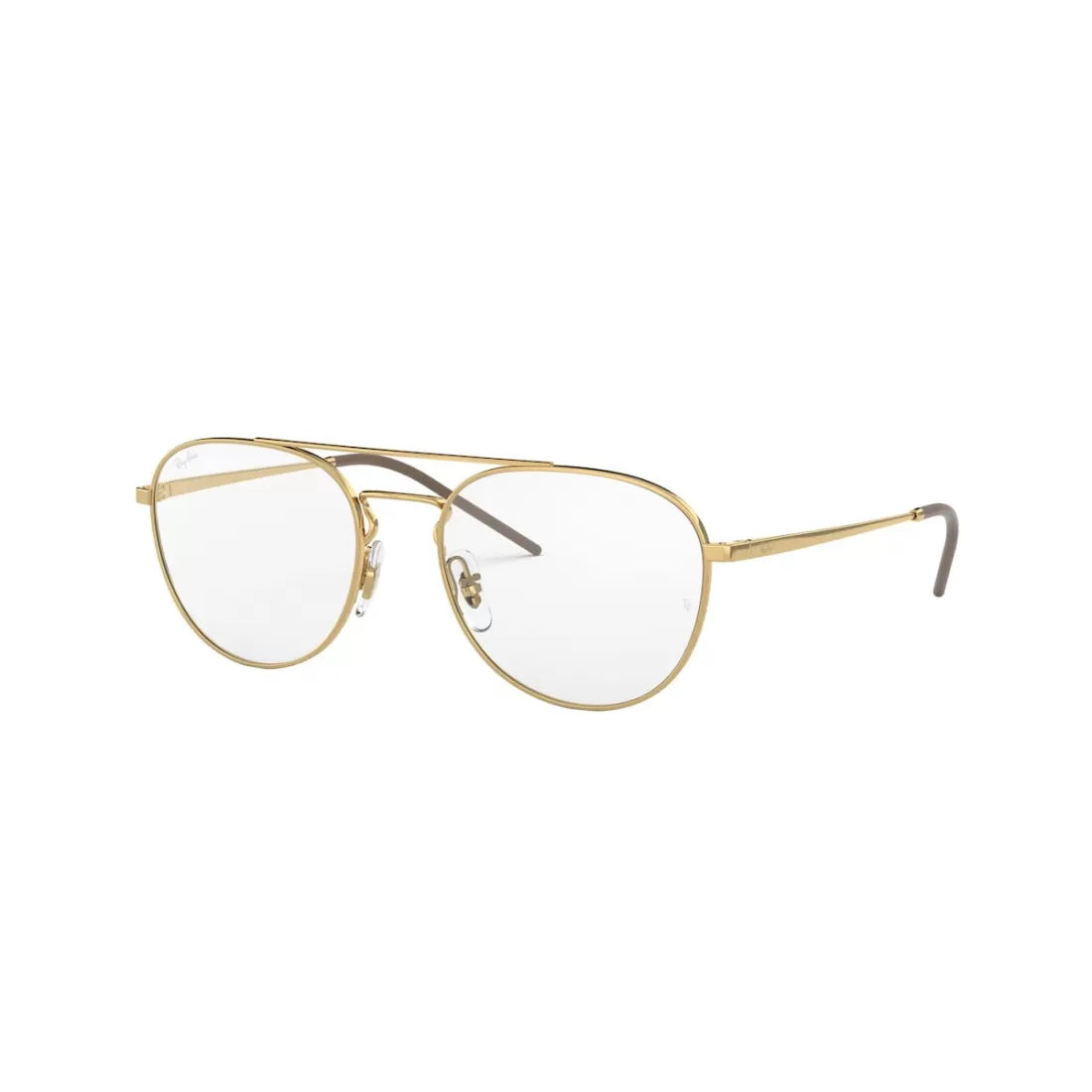 UNISEX EYEGLASSES RAY-BAN RX 6414 - 2500 GOLD CALIBER 53 