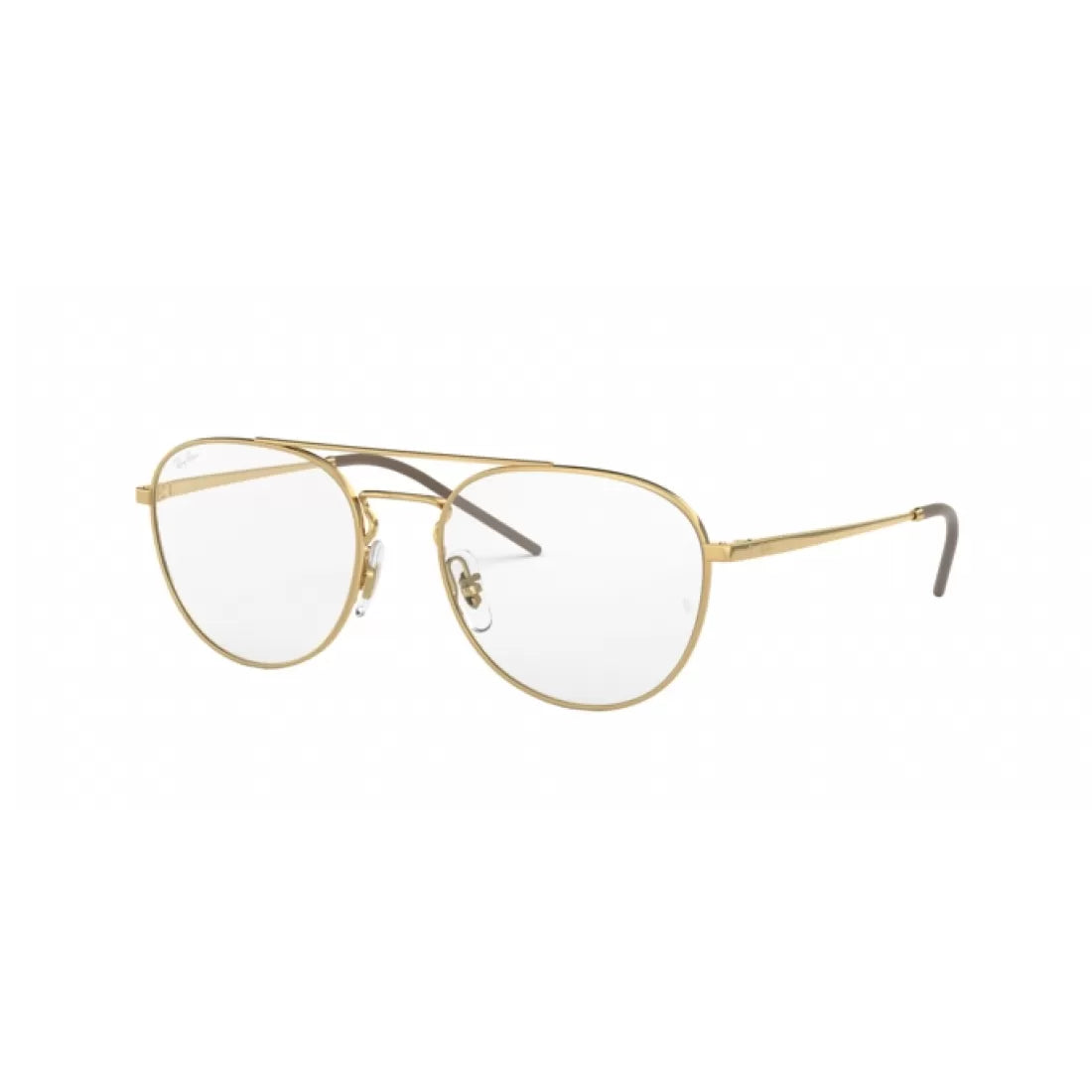 UNISEX EYEGLASSES RAY-BAN RX 6414 - 2500 GOLD CALIBER 55 