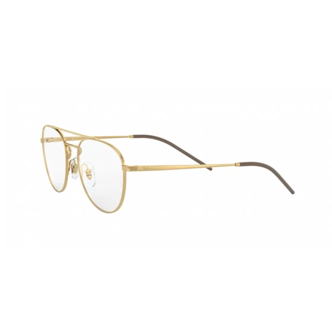 UNISEX EYEGLASSES RAY-BAN RX 6414 - 2500 GOLD CALIBER 53 
