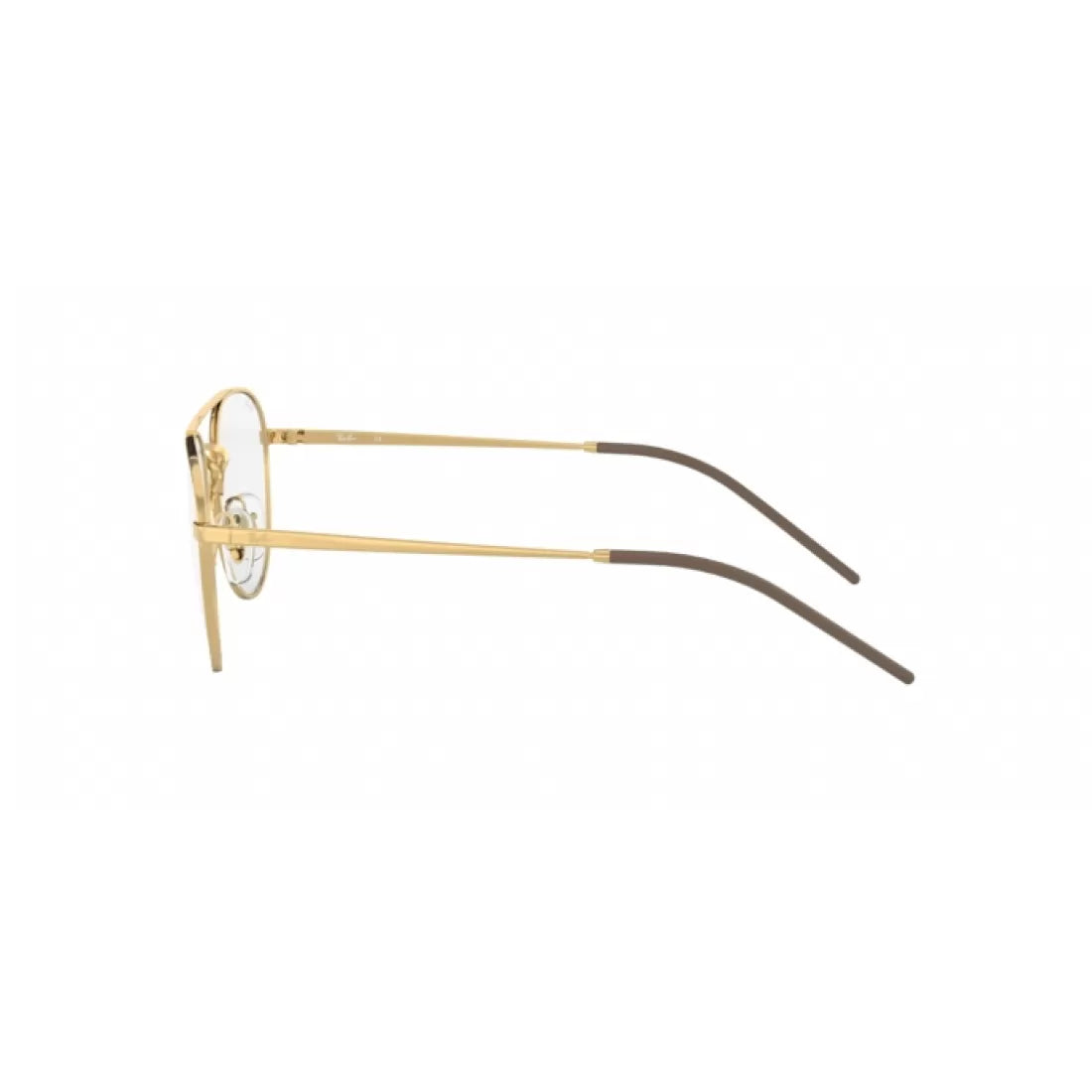 UNISEX EYEGLASSES RAY-BAN RX 6414 - 2500 GOLD CALIBER 55 