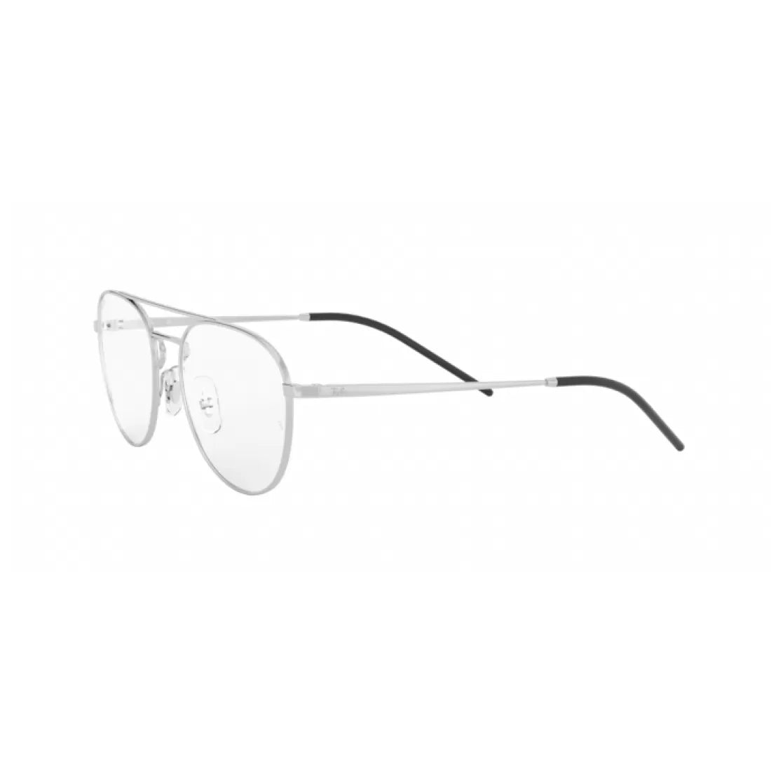 UNISEX EYEGLASSES RAY-BAN RX 6414 - 2501 SILVER CALIBER 53 