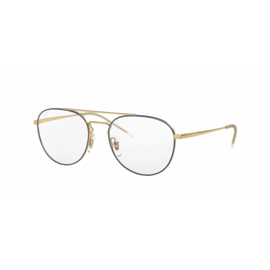 UNISEX EYEGLASSES RAY-BAN RX 6414 - 2979 TOP GOLDEN BLUE CALIBER 55 