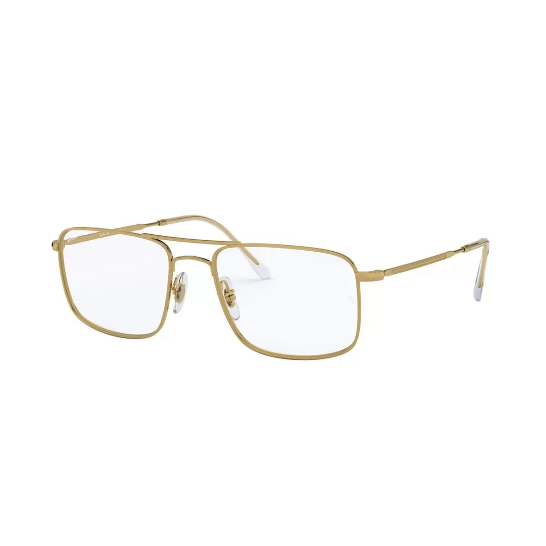 MEN'S EYEGLASSES RAY-BAN RX 6434 - 2500 GOLD CALIBER 55 