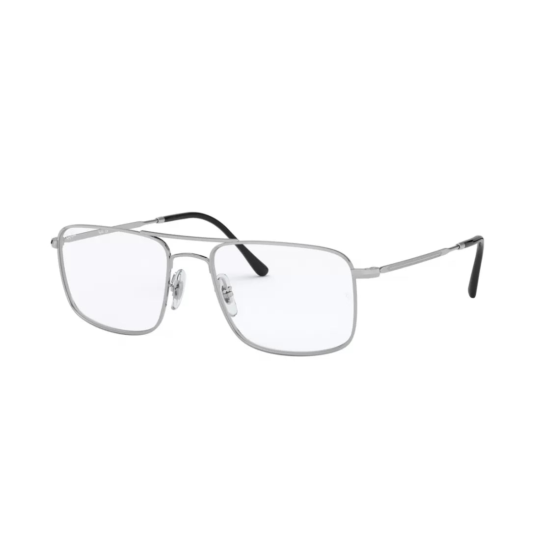 OCCHIALE DA VISTA UOMO RAY-BAN RX 6434 - 2501 ARGENTO CALIBRO 53