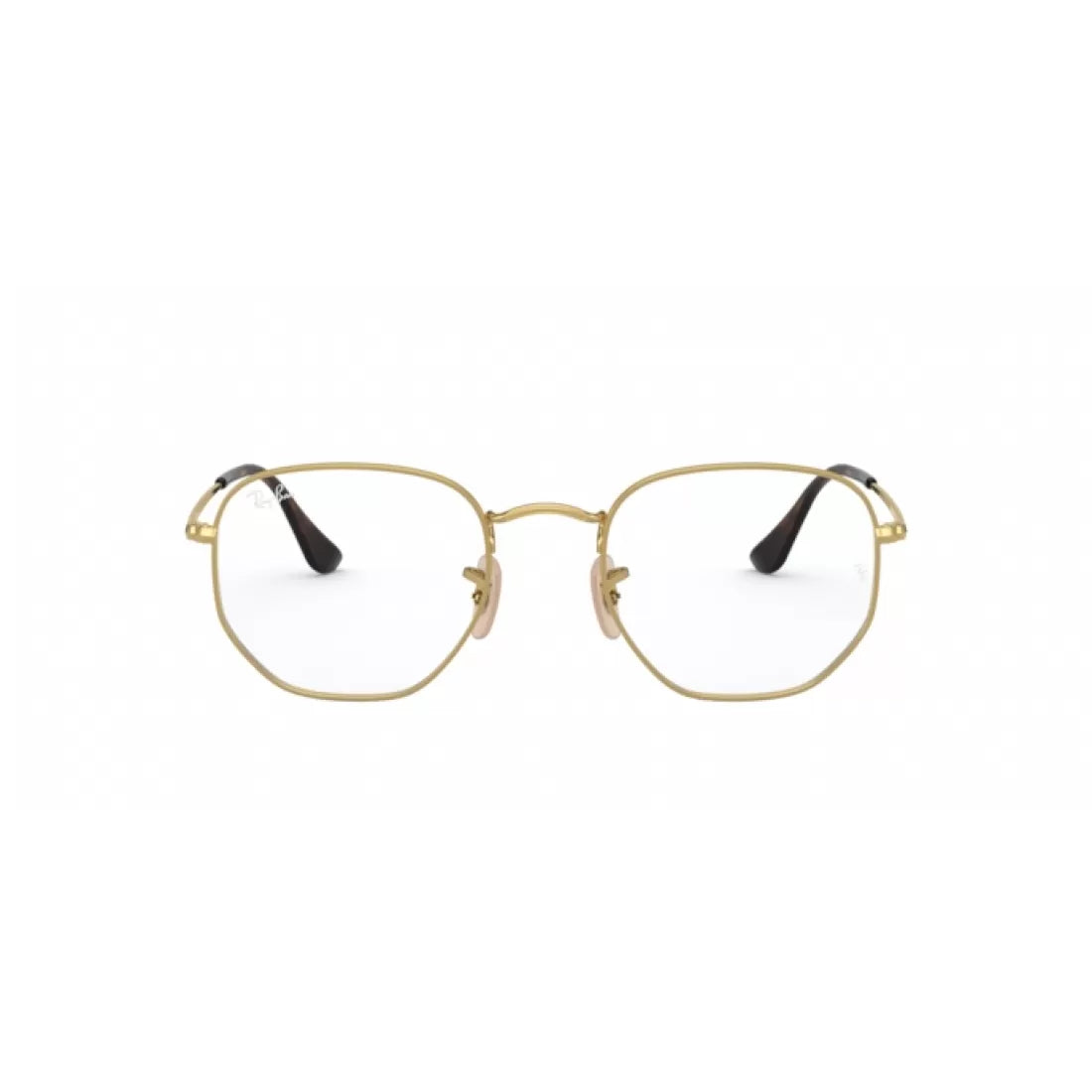 UNISEX EYEGLASSES RAY-BAN RX 6448 - 2500 GOLD CALIBER 48 