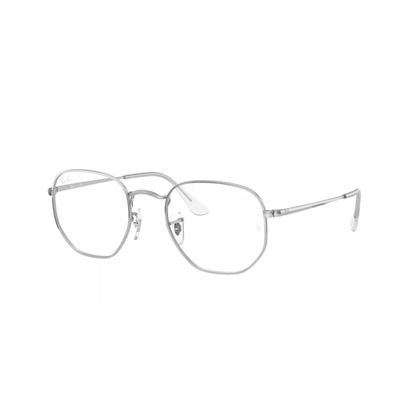 UNISEX EYEGLASSES RAY-BAN RX 6448 - 2501 SILVER CALIBER 51 