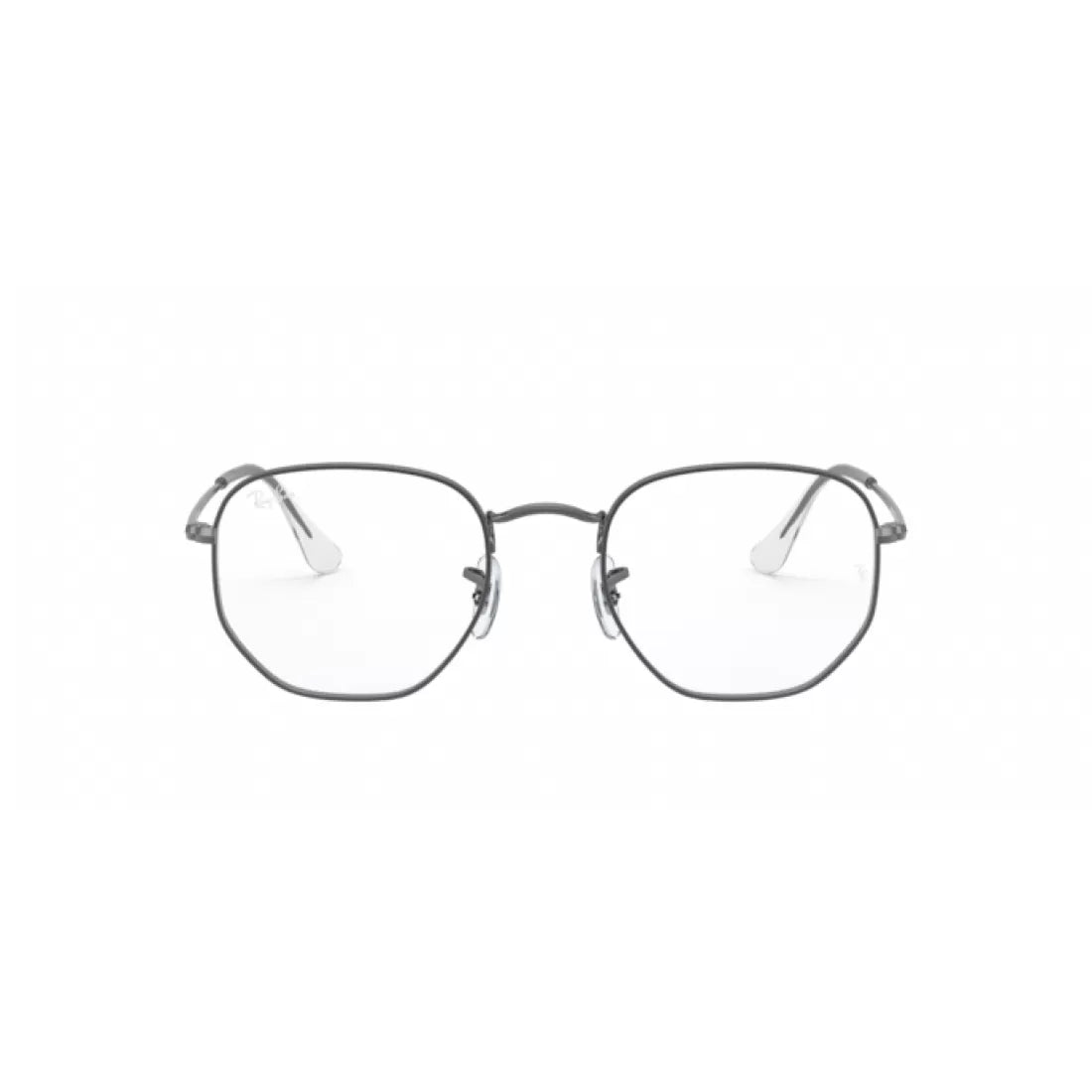 UNISEX EYEGLASSES RAY-BAN RX 6448 - 2502 POLISHED GUNMETAL CALIBER 48 