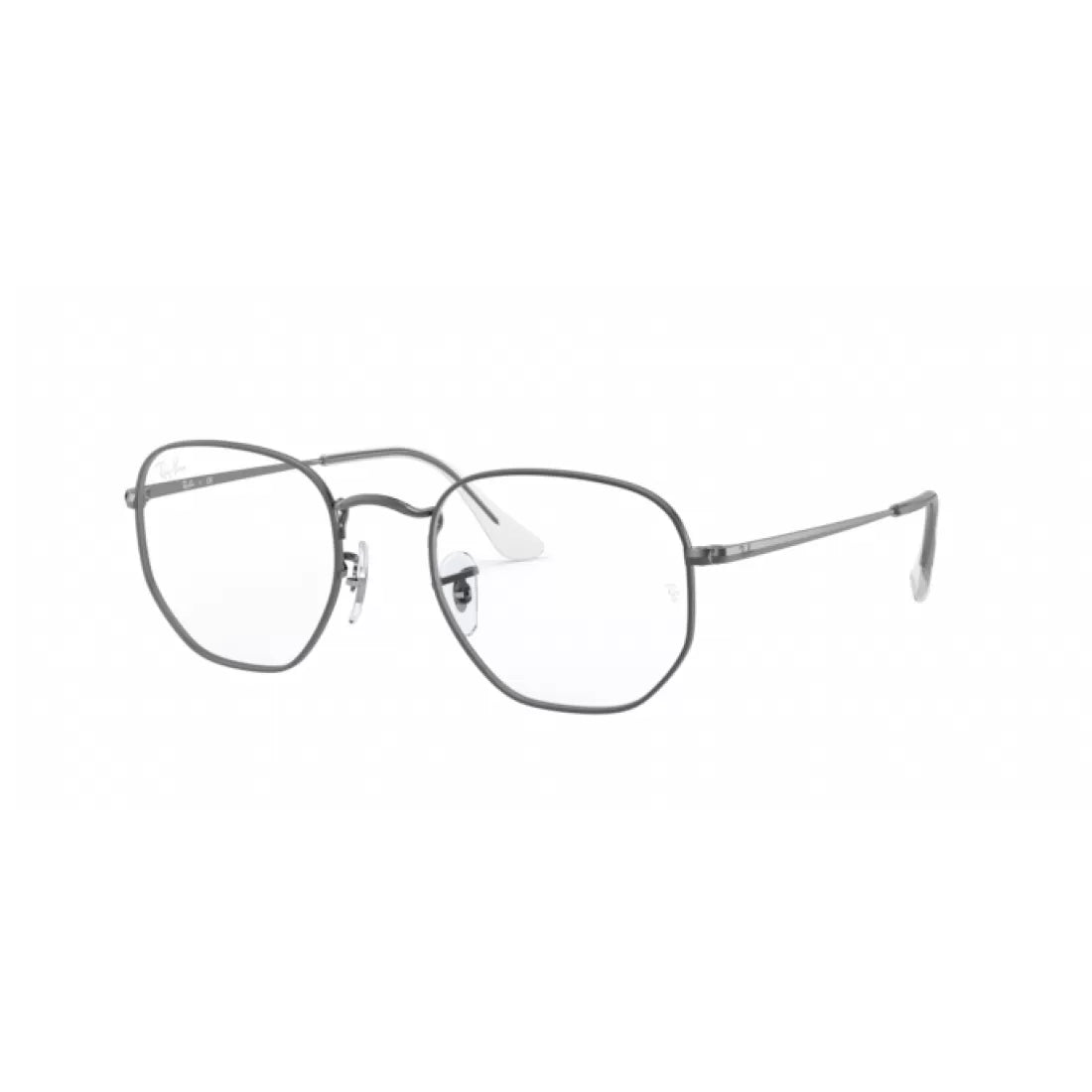 UNISEX EYEGLASSES RAY-BAN RX 6448 - 2502 POLISHED GUNMETAL CALIBER 54 