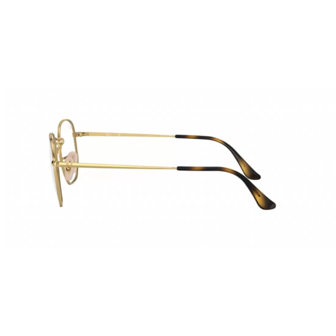 UNISEX EYEGLASSES RAY-BAN RX 6448 - 2945 TOP HAVANA ON GOLD CALIBER 51 