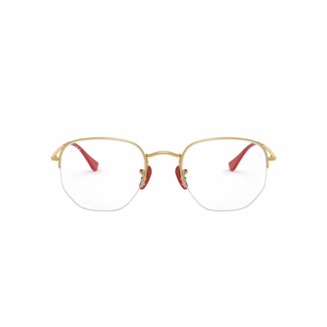 UNISEX EYEGLASSES RAY-BAN RX 6448M - F029 GOLD CALIBER 53 