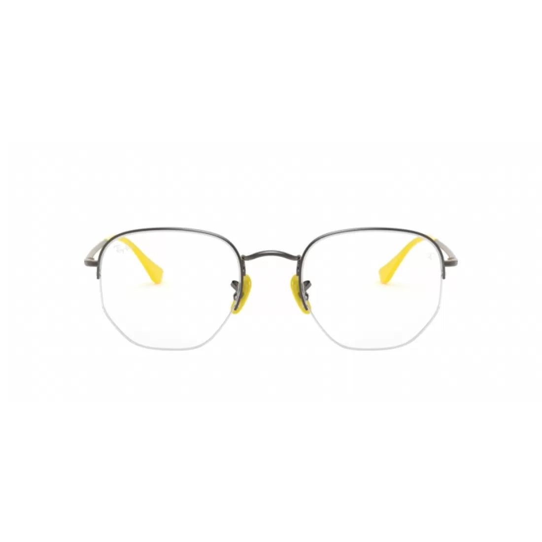 UNISEX EYEGLASSES RAY-BAN RX 6448M - F030 GUN METAL CALIBER 50 