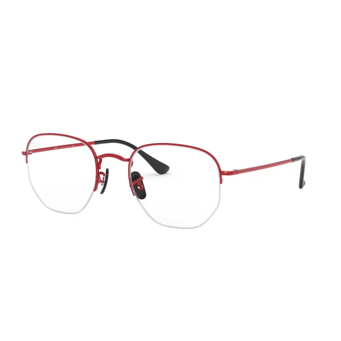 UNISEX EYEGLASSES RAY-BAN RX 6448M - F047 RED CALIBER 50 