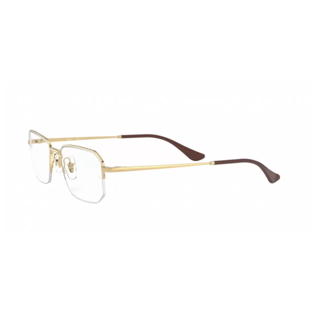 UNISEX EYEGLASSES RAY-BAN RX 6449 - 2500 GOLD CALIBER 51 