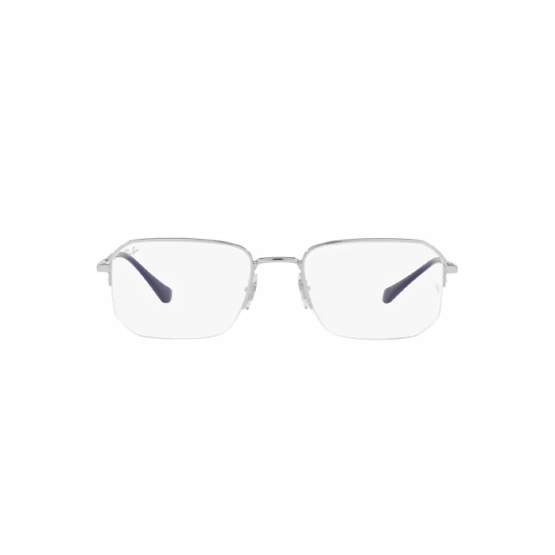 UNISEX EYEGLASSES RAY-BAN RX 6449 - 3115 SILVER CALIBER 53 