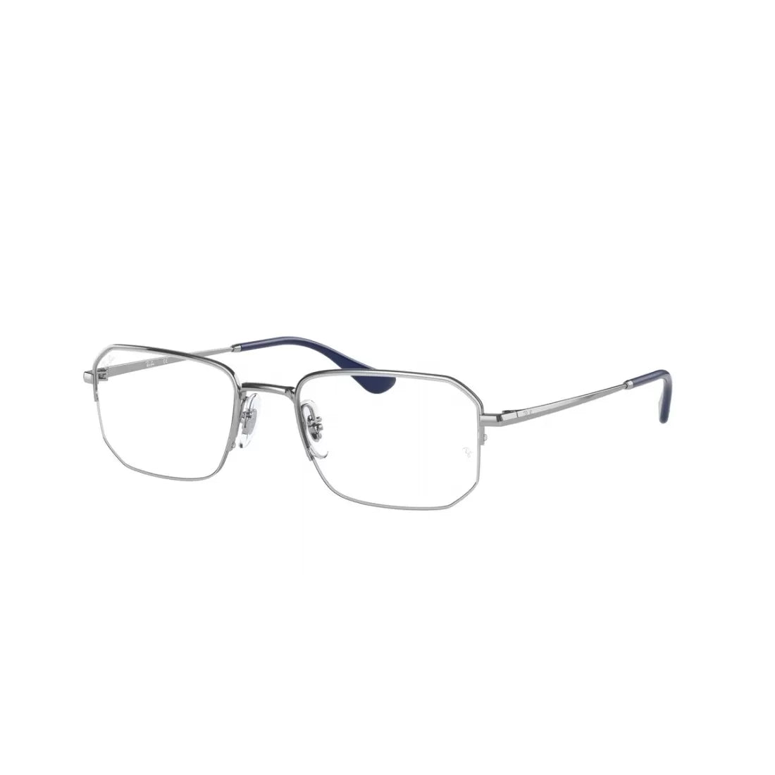 UNISEX EYEGLASSES RAY-BAN RX 6449 - 3115 SILVER CALIBER 53 