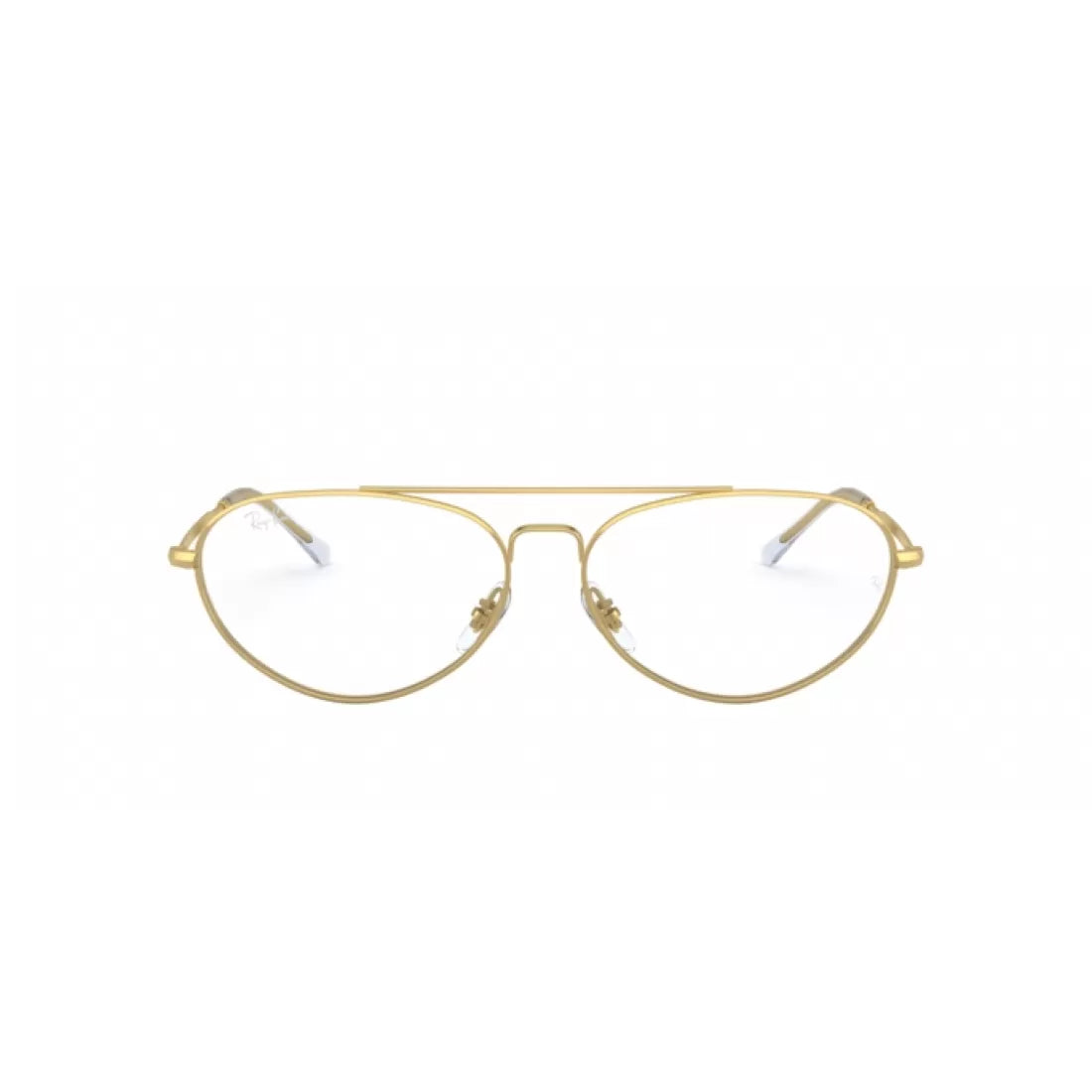 UNISEX EYEGLASSES RAY-BAN RX 6454 - 2500 POLISHED GOLD CALIBER 58 
