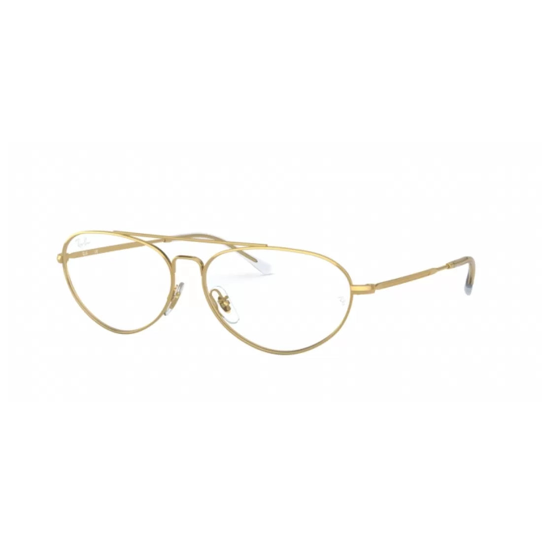 UNISEX EYEGLASSES RAY-BAN RX 6454 - 2500 POLISHED GOLD CALIBER 56 