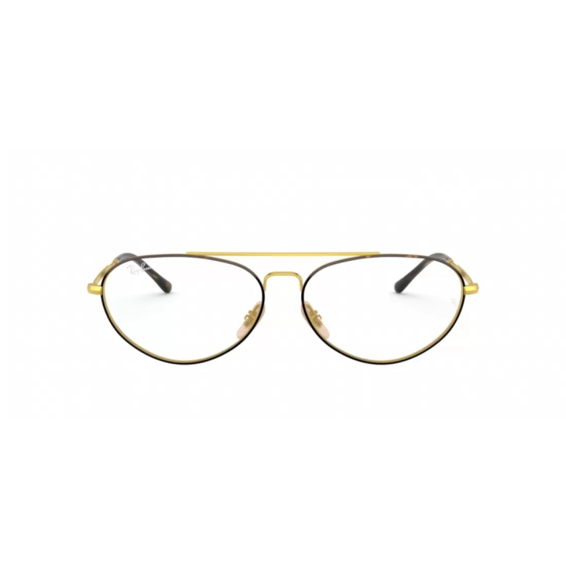 UNISEX EYEGLASSES RAY-BAN RX 6454 - 2945 TOP HAVANA ON GOLD 56 