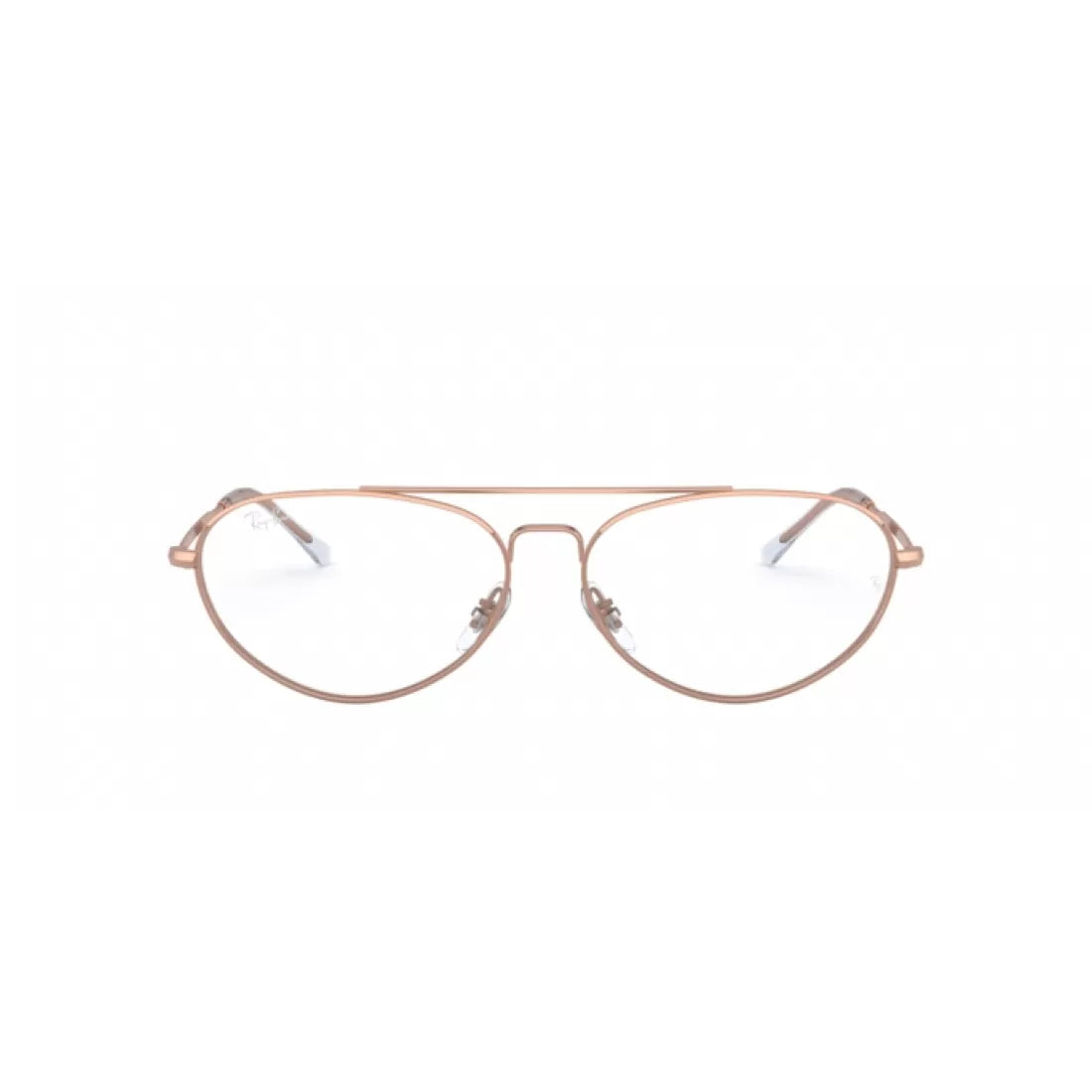 UNISEX EYEGLASSES RAY-BAN RX 6454 - 3094 POLISHED ROSE GOLD SIZE 56 