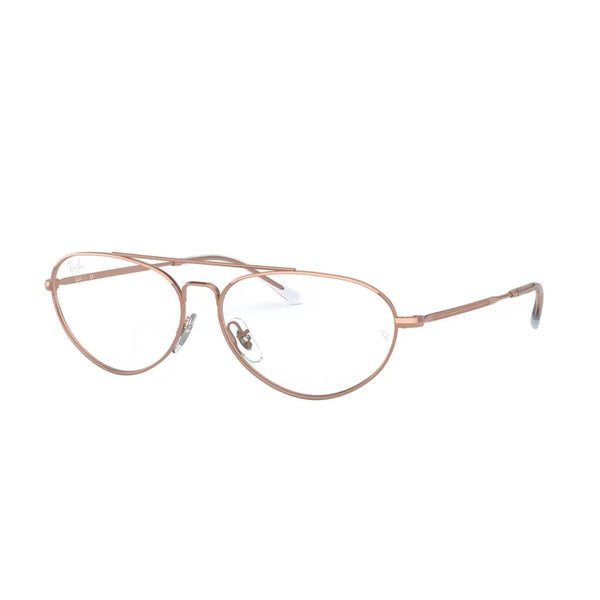OCCHIALE DA VISTA UNISEX RAY-BAN RX 6454 - 3094 ORO ROSA LUCIDO CALIBRO 56