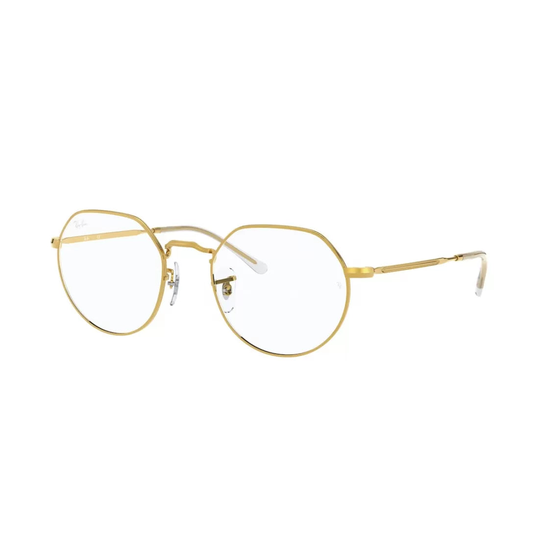 UNISEX EYEGLASSES RAY-BAN RX 6465 JACK 3086 GOLDEN LEGEND CALIBER 51 