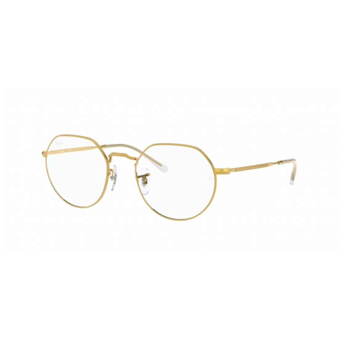UNISEX EYEGLASSES RAY-BAN RX 6465 JACK 3086 GOLDEN LEGEND CALIBER 49 