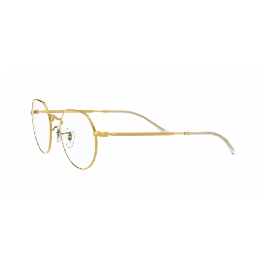 UNISEX EYEGLASSES RAY-BAN RX 6465 JACK 3086 GOLDEN LEGEND CALIBER 49 