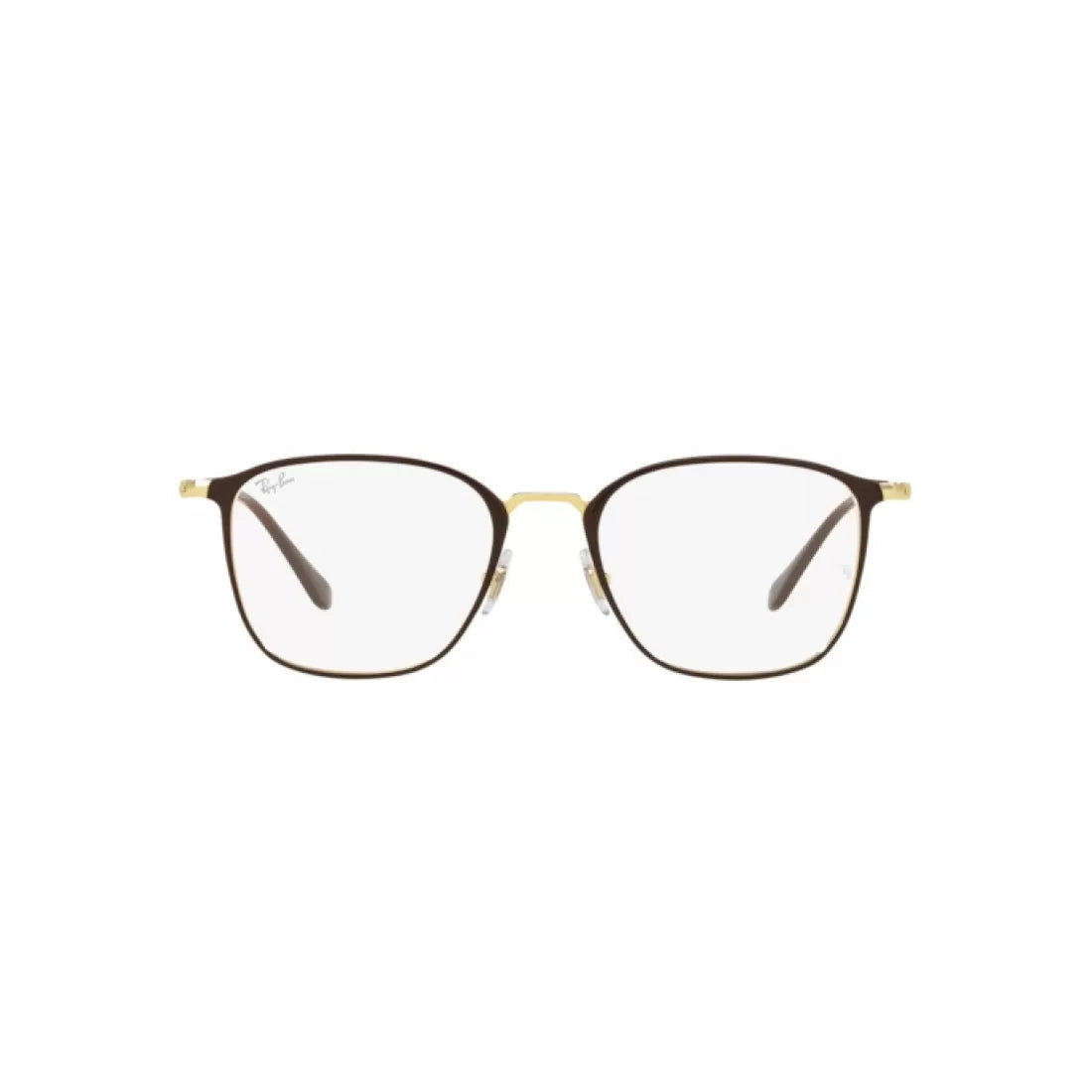 UNISEX EYEGLASSES RAY-BAN RX 6466 - 2905 BROWN ON ARISTA CALIBER 51 