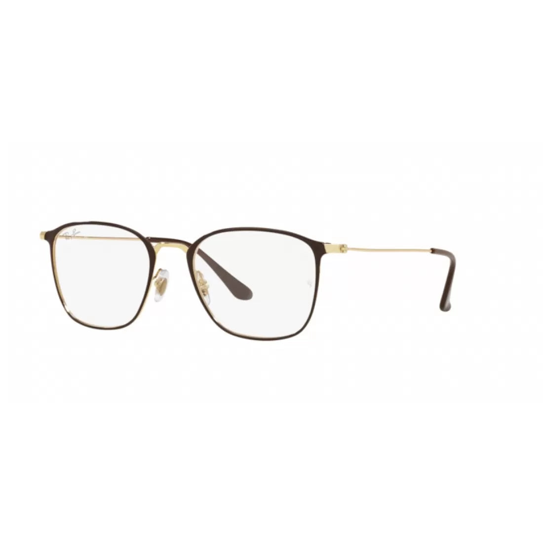 UNISEX EYEGLASSES RAY-BAN RX 6466 - 2905 BROWN ON ARISTA CALIBER 51 