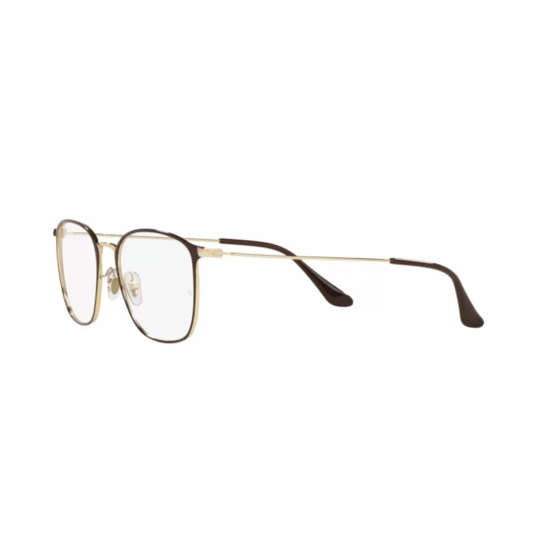 UNISEX EYEGLASSES RAY-BAN RX 6466 - 2905 BROWN ON ARISTA CALIBER 51 