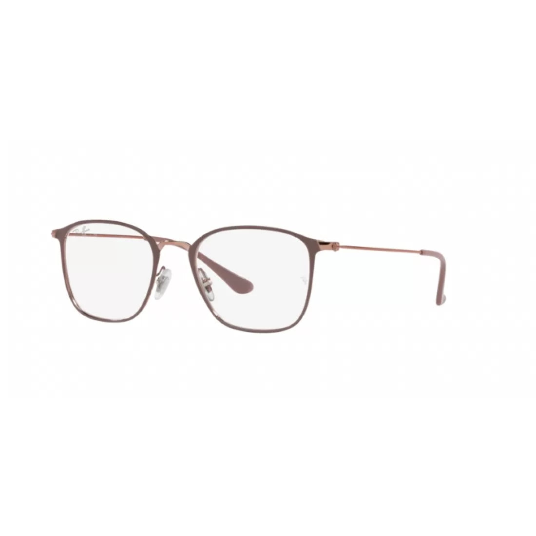 UNISEX EYEGLASSES RAY-BAN RX 6466 - 2973 BEIGE ON COPPER CALIBER 49 
