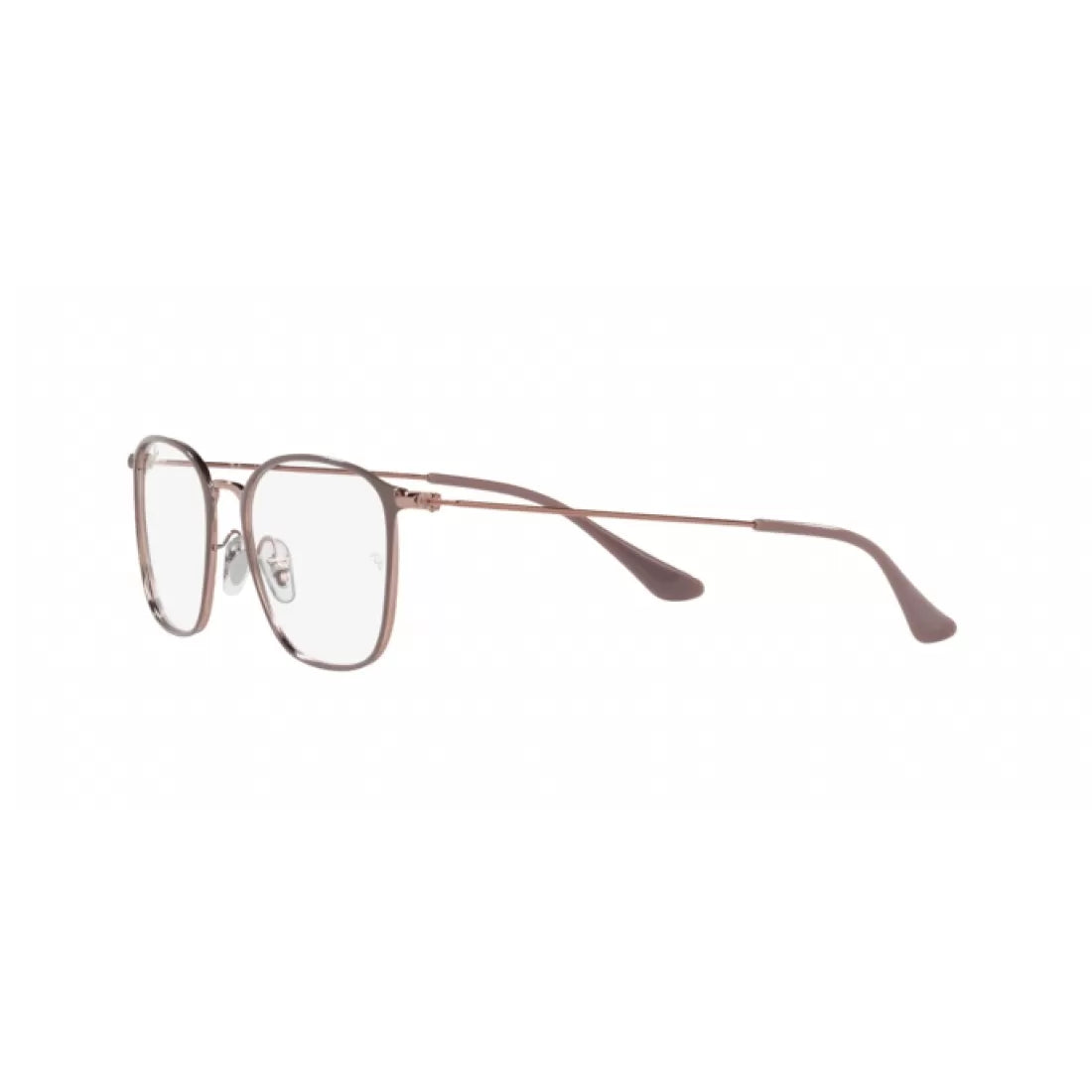 UNISEX EYEGLASSES RAY-BAN RX 6466 - 2973 BEIGE ON COPPER CALIBER 49 