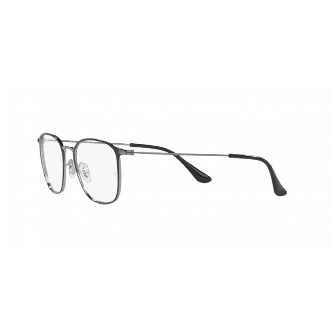 UNISEX EYEGLASSES RAY-BAN RX 6466 - 3102 GRAY ON GUNMETAL CALIBER 49 