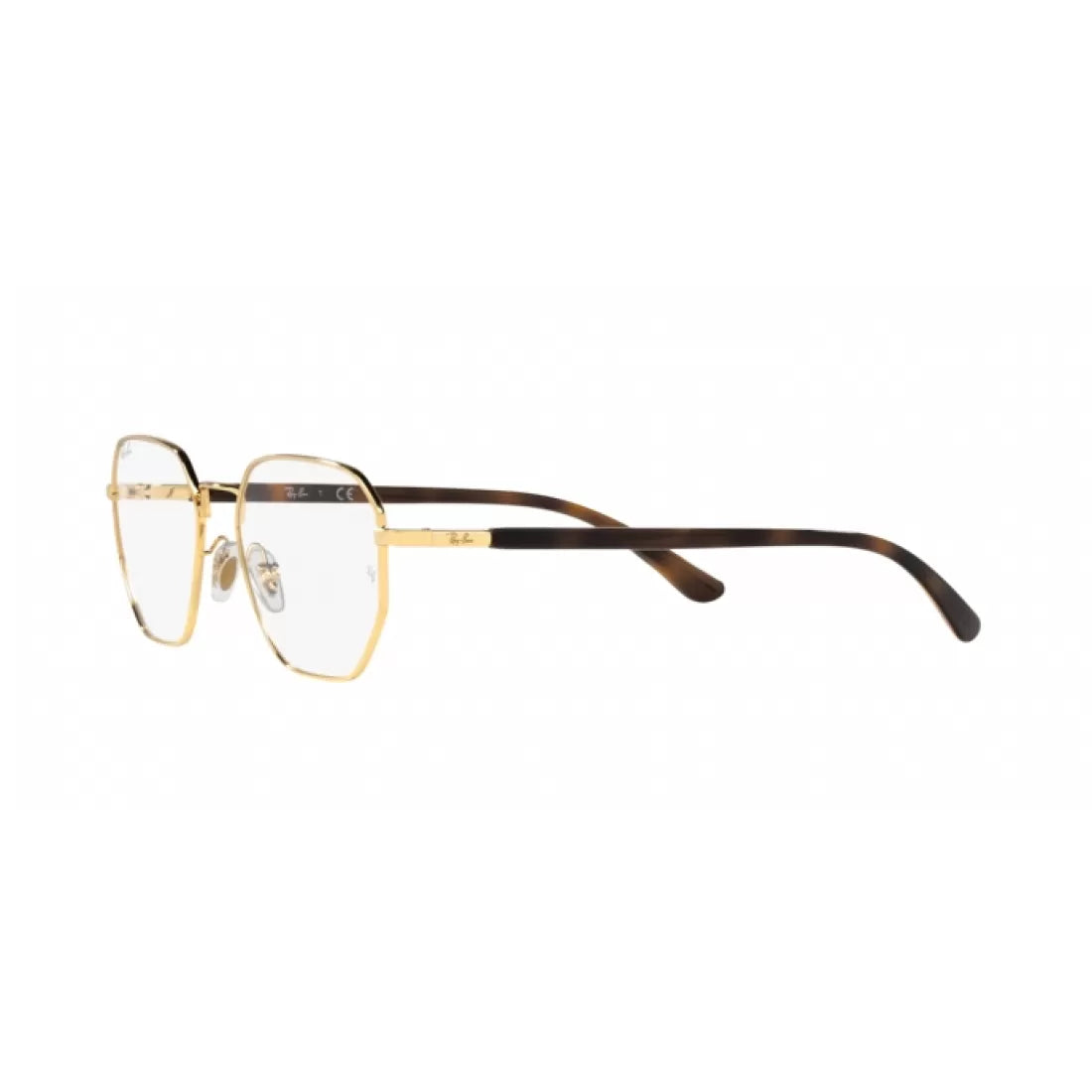 UNISEX EYEGLASSES RAY-BAN RX 6471 - 2500 GOLD CALIBER 52 