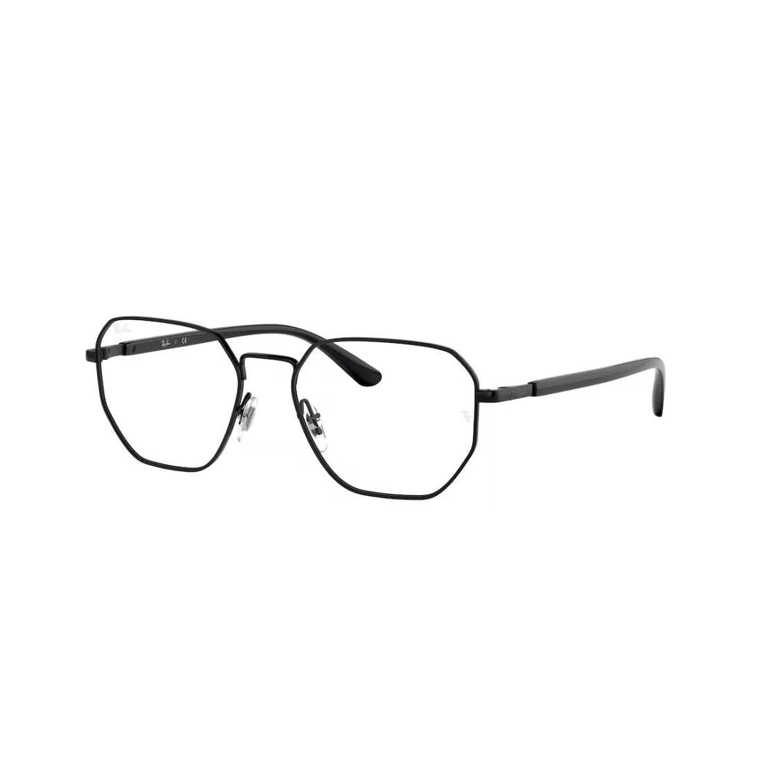 UNISEX EYEGLASSES RAY-BAN RX 6471 - 2509 BLACK CALIBER 52 