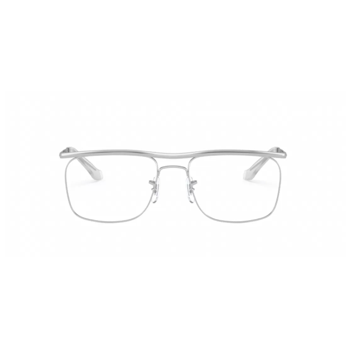 UNISEX EYEGLASSES RAY-BAN RX 6519 OLYMPIAN IX 2501 SILVER CALIBER 54 