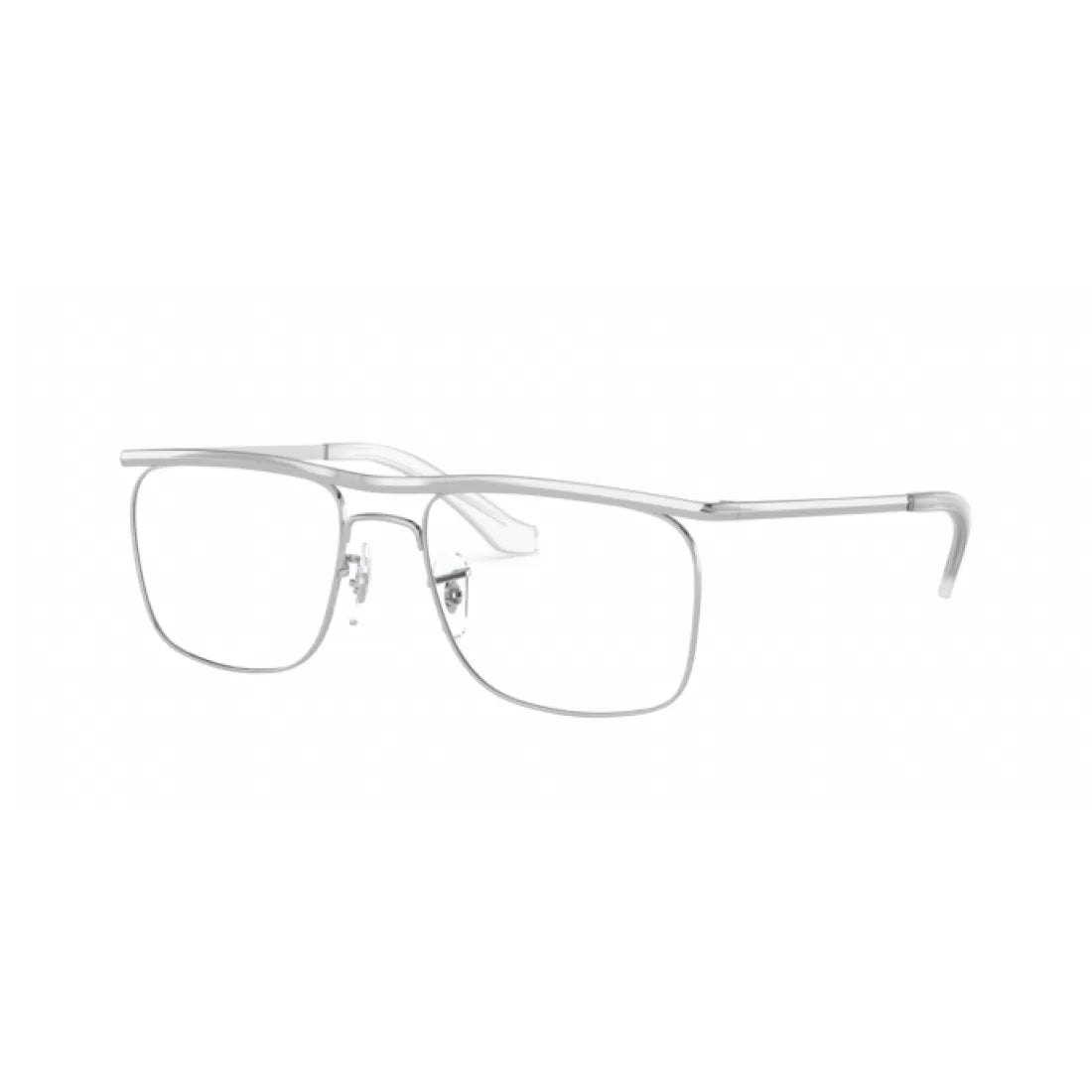 UNISEX EYEGLASSES RAY-BAN RX 6519 OLYMPIAN IX 2501 SILVER CALIBER 54 
